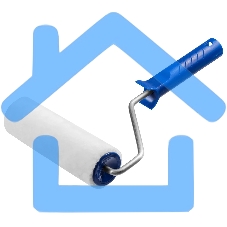 Валик малярный Зубр ВЕЛЮР 48, 240 мм, d=48 мм, ворс 4 мм, ручка d=8 мм