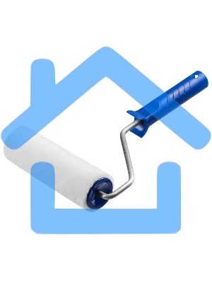 Валик малярный Зубр ВЕЛЮР 48, 240 мм, d=48 мм, ворс 4 мм, ручка d=8 мм