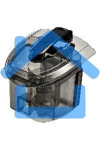 Пылесос DELTA LUX DE-3501 СУПЕР-ЦИКЛОН, черный с терракот