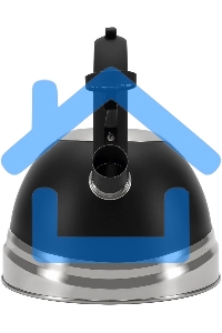 Чайник для плиты металлический Rondell Walzer RDS-1827 2.7л. черный