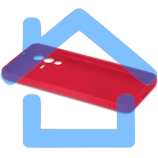 Чехол (клип-кейс) DF vCase-07 для Vivo V23 красный