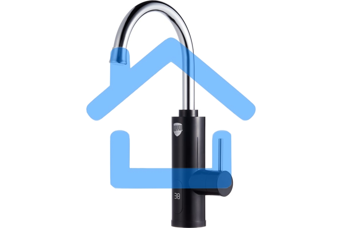 Водонагреватель проточный Royal Thermo QuickTap черный