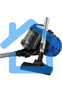 Пылесос Starwind SCV2555 черный/синий, 400/2500 Вт, уборка сухая, пылесборник контейнер 3 л