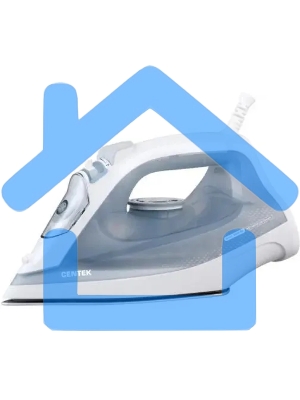 Утюг Centek CT-2308 белый, 2800 Вт