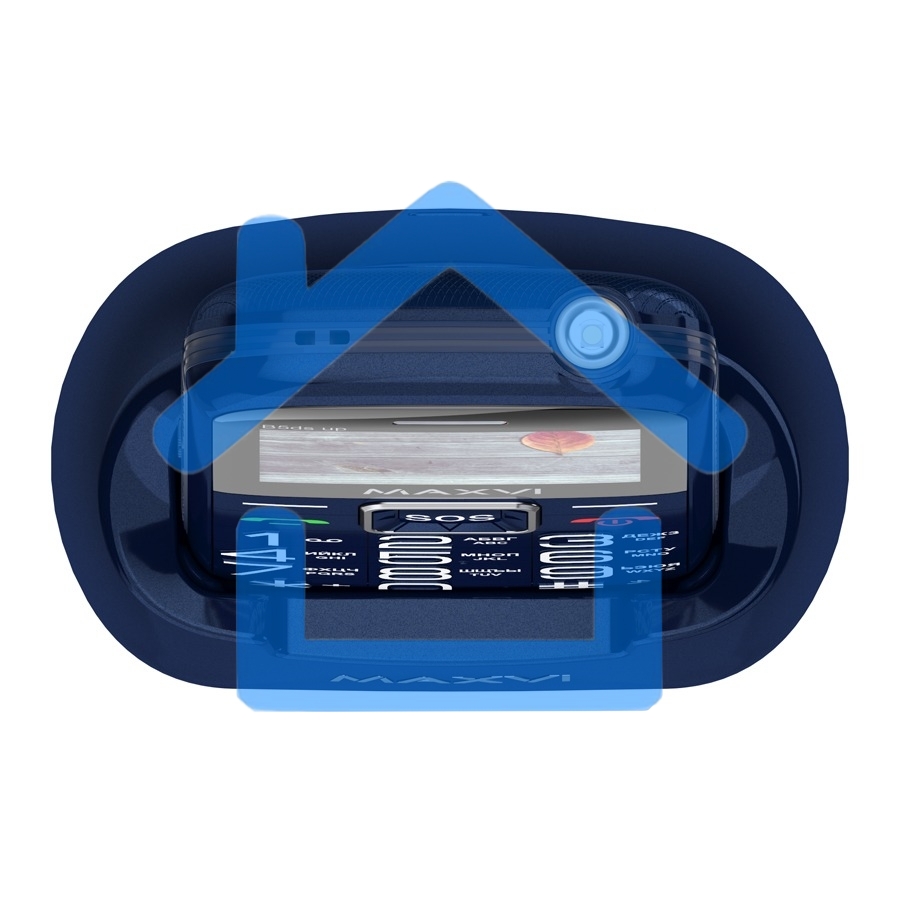 Мобильный телефон Maxvi B5ds up синий