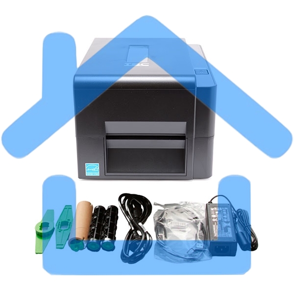 Принтер этикеток термотрансферный TSC TE310 300 dpi, 127 мм/сек, USB, Ethernet, USB-Host, RS-232, черный