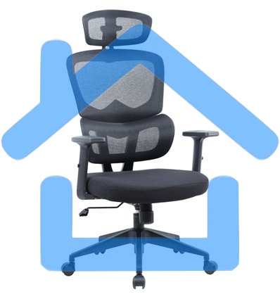 Кресло офисное Chairman CH560 черный (7145961)