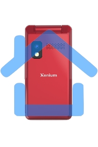 Мобильный телефон Xenium X600 красный