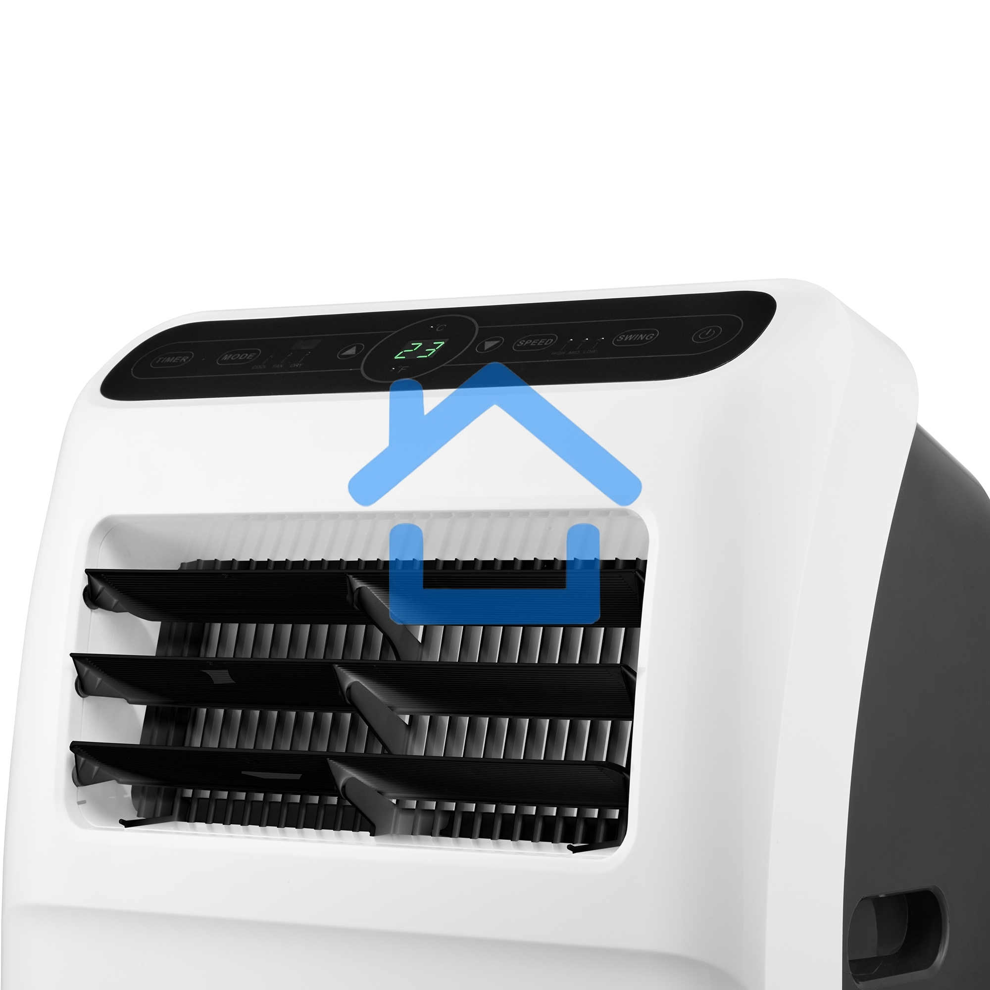 Кондиционер мобильный Ballu Aura BPAC-09 CP/N1_24Y 9000 BTU, 24 м², 50 дБ, охлаждение, осушение, белый