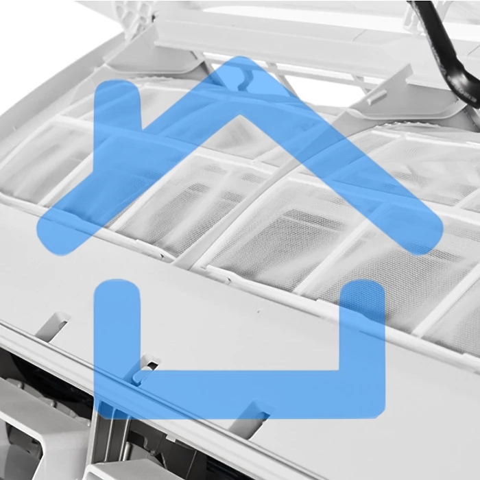 Блок внутренний сплит-системы Ballu BSUI/in-24HN8_23Y инвертор, 24000 BTU, 72 м², 31 дБ, охлаждение, обогрев, осушение, белый