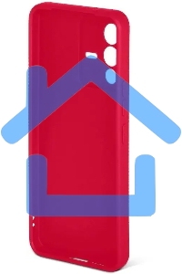 Чехол (клип-кейс) DF vCase-07 для Vivo V23 красный