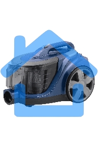 Пылесос BBK BV1901 синий/серый, 400/2200 Вт, уборка сухая, пылесборник контейнер 3 л