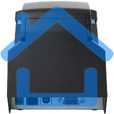 Чековый принтер Mertech G58 прямая термопечать, 203 dpi, 100 мм/сек, Ethernet, RS-232, USB, черный