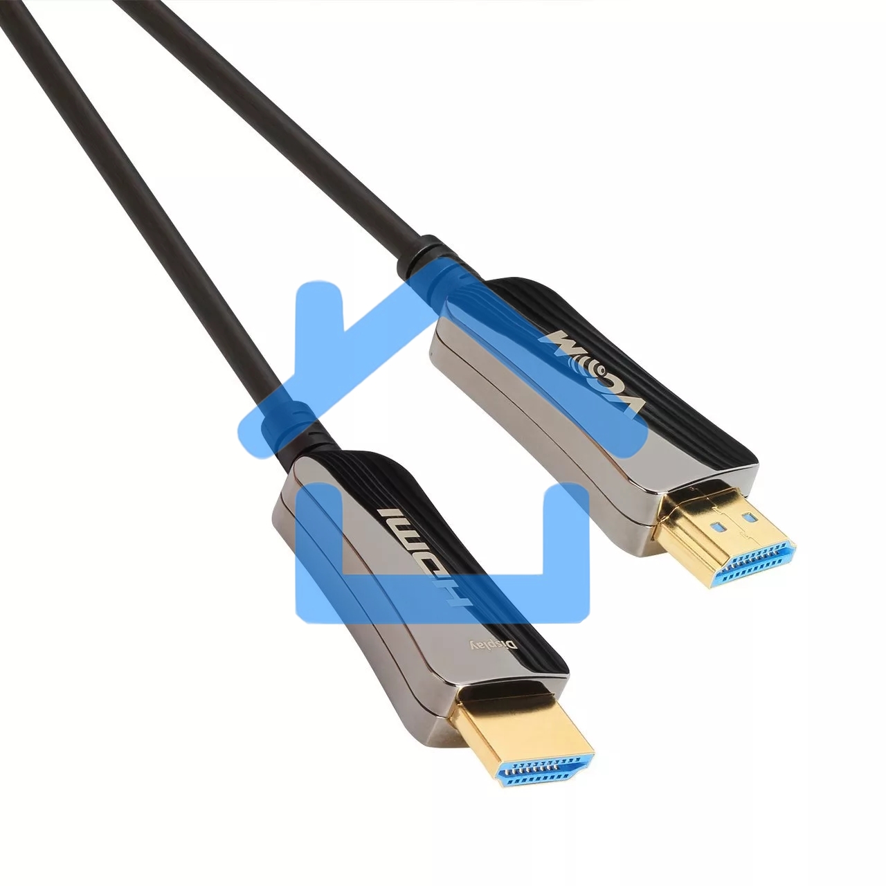 Активный оптический кабель HDMI 19M/M,ver. 2.0, 4K@60 Hz 40m VCOM