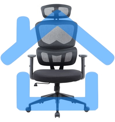 Кресло офисное Chairman CH560 черный (7145961)