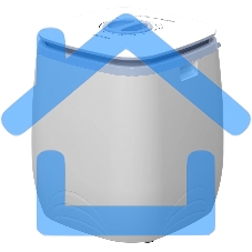 Стиральная машина Белоснежка BRP350WB белый, загрузка вертикальная 3,5 кг, Без отжима, класс: А