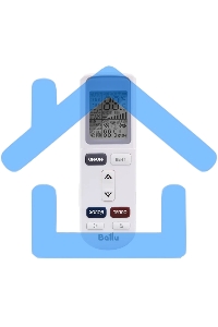 Блок внутренний сплит-системы Ballu BSUI/in-24HN8_23Y инвертор, 24000 BTU, 72 м², 31 дБ, охлаждение, обогрев, осушение, белый