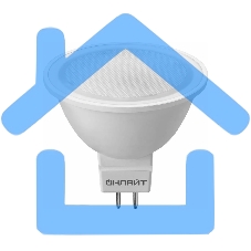 Лампа светодиодная ОНЛАЙТ 61134 OLL-MR16-7-230-6.5K-GU5.3