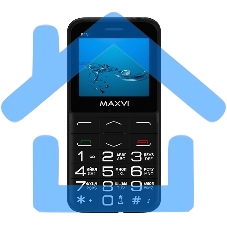 Мобильный телефон Maxvi B231 черный