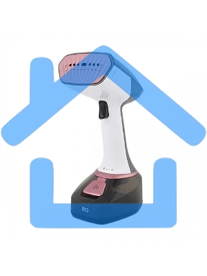 Ручной отпариватель BQ SG1006H Gray-Pink, Мощность 1700 Ватт, 2 в 1. Отпаривание и глажка, 2 режима подачи пара, Для всех типов ткани, Вертикальное и горизонтальное отпаривание, Сухая глажка, Резервуар для воды 280 мл, Постоянный пар до 25 г/мин, Керамиче