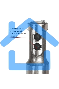 Блендер погружной JVC JK-HB5021 1200 ватт, регулировка скорости, режим ТУРБО, светодиодная подсветка