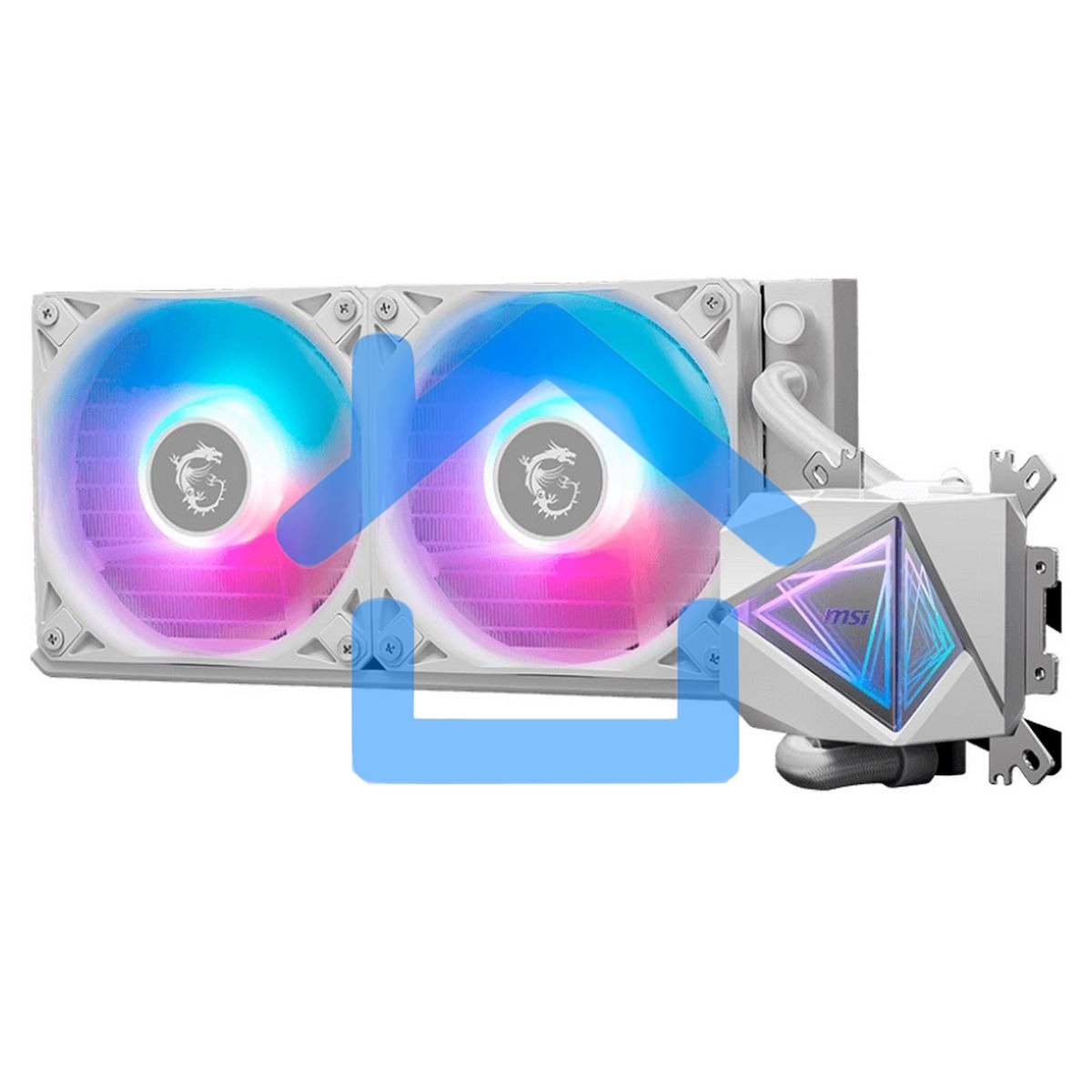 Жидкостная система охлаждения MSI MAG CORELIQUID I240 2x ARGB Gen2 Fan, ARGB Gen2 Block, Color Box