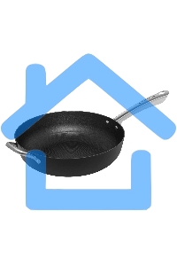 Глубокая сковорода Maunfeld HOWARD MDP30LCL15 из облегченного чугуна со стеклянной крышкой, 30 см