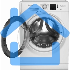 Стиральная машина Hotpoint NUS 5015 S RU белый, загр.фронтальная, макс.: 5 кг, 1000 об/мин, класс: А