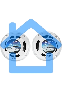 Колонки автомобильные ACV Marine MR802 80Вт 90дБ 20см (8дюйм) (ком.:2кол.) коаксиальные двухполосные