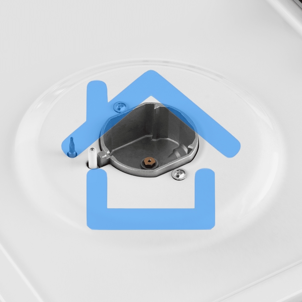 Плита газовая Maunfeld MGC50GCW08D белый, конфорок 4 шт, духовка 59 л, 50 см x 89 см x 65 см