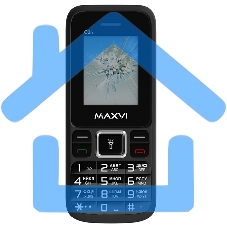 Мобильный телефон Maxvi C3n черный