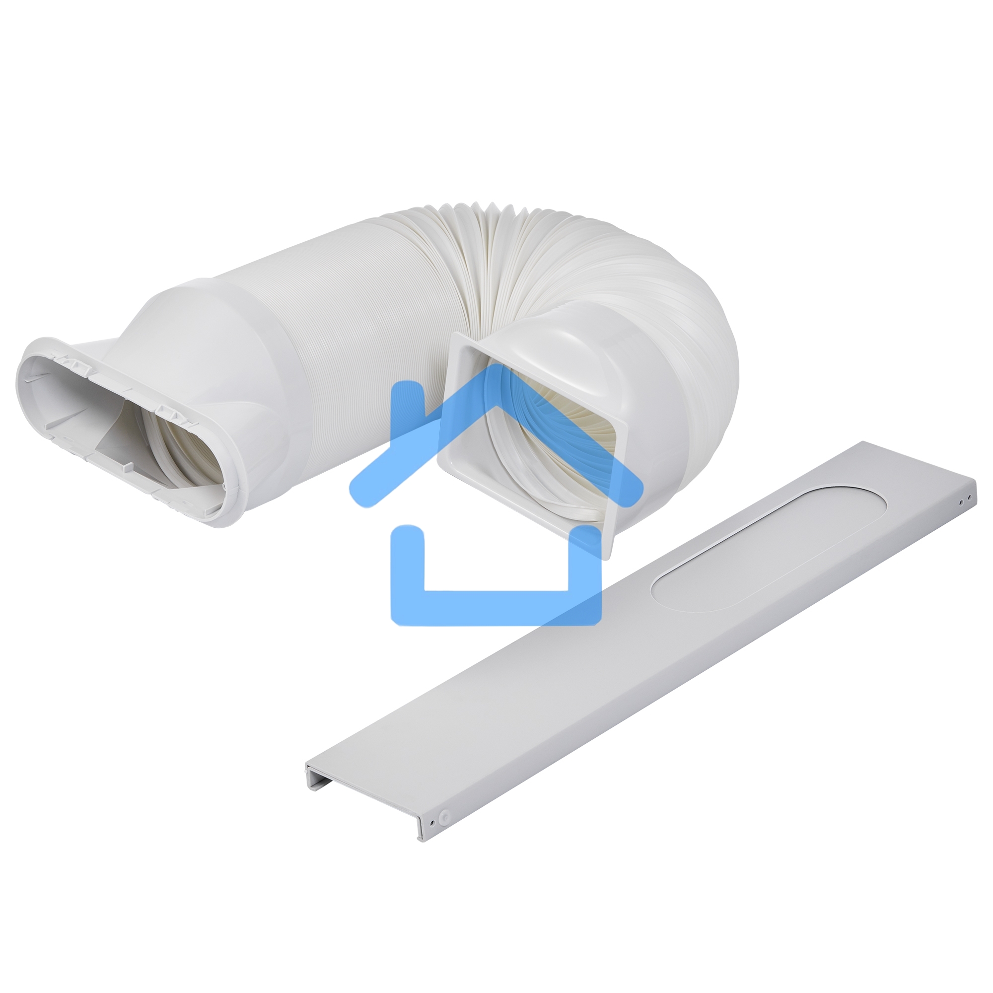 Кондиционер мобильный Ballu Aura BPAC-09 CP/N1_24Y 9000 BTU, 24 м², 50 дБ, охлаждение, осушение, белый