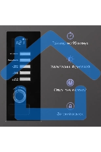 Микроволновая печь встраиваемая Zigmund & Shtain BMO 21 B черный, 20 л, 1200 Вт, переключатели - поворотный механизм/кнопки