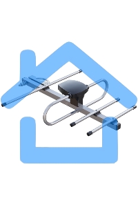 Антенна наружная РЭМО (301077) BAS-1154-5V SPRINT-4 - активная