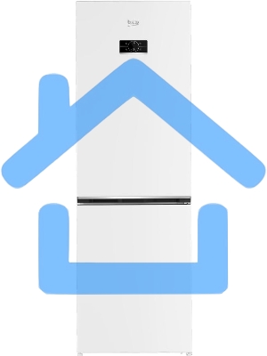 Холодильник Beko B3R0CNK362HW белый двухкамерный 220/100л морозилка снизу No Frost