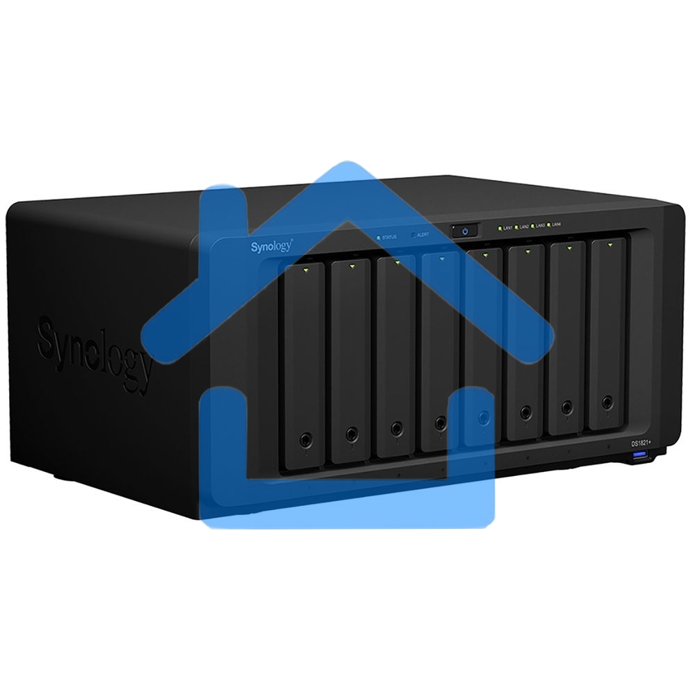 СХД настольное исполнение 8BAY NO HDD USB3 SYNOLOGY DS1821+