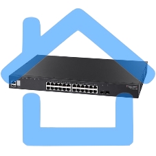 Коммутатор ECS4620-28P Edge-corE 24 x GE + 2 x 10G SFP+ ports + 1 x expansion slot (for dual 10G SFP+ ports) L3 Stackable Switch, w/ 1 x RJ45 console port, 1 x USB type A storage port, RPU connector, Stack up to 4 units,PoE Budget max. 410W