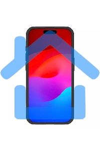 Чехол Super Frosted Shield Pro, черный, (AP IP15 Pro)