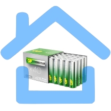 Алкалиновые батарейки GP Super Alkaline G-Tech 24А ААA - 40 шт. в пленке