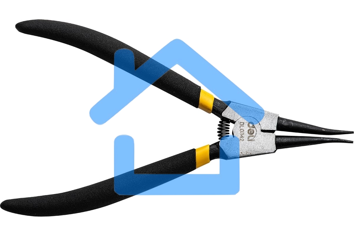 Прямой съемник внешних стопорных колец Deli DL0342 7