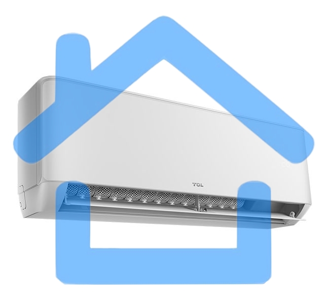 Кондиционер сплит-система TCL TAC-TP28INV/R инвертор, 28000 BTU, 88 м², 31 дБ, охлаждение, обогрев, осушение, белый