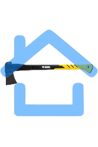 Колун Denzel F17 21438 2500 гр, двухкомпонентная рукоятка, 710 мм