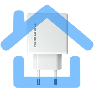 Зарядное устройство MORE CHOICE (4610196408922) NC60i, белый