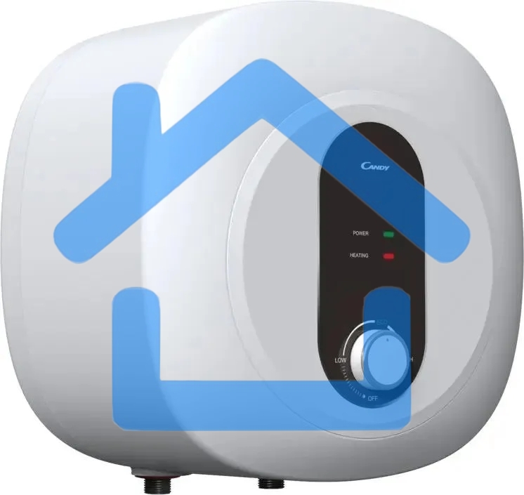 Водонагреватель Candy CS10V-EM1(R) 2кВт 10л электрический над раковиной/белый