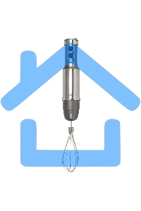 Блендер погружной JVC JK-HB5021 1200 ватт, регулировка скорости, режим ТУРБО, светодиодная подсветка