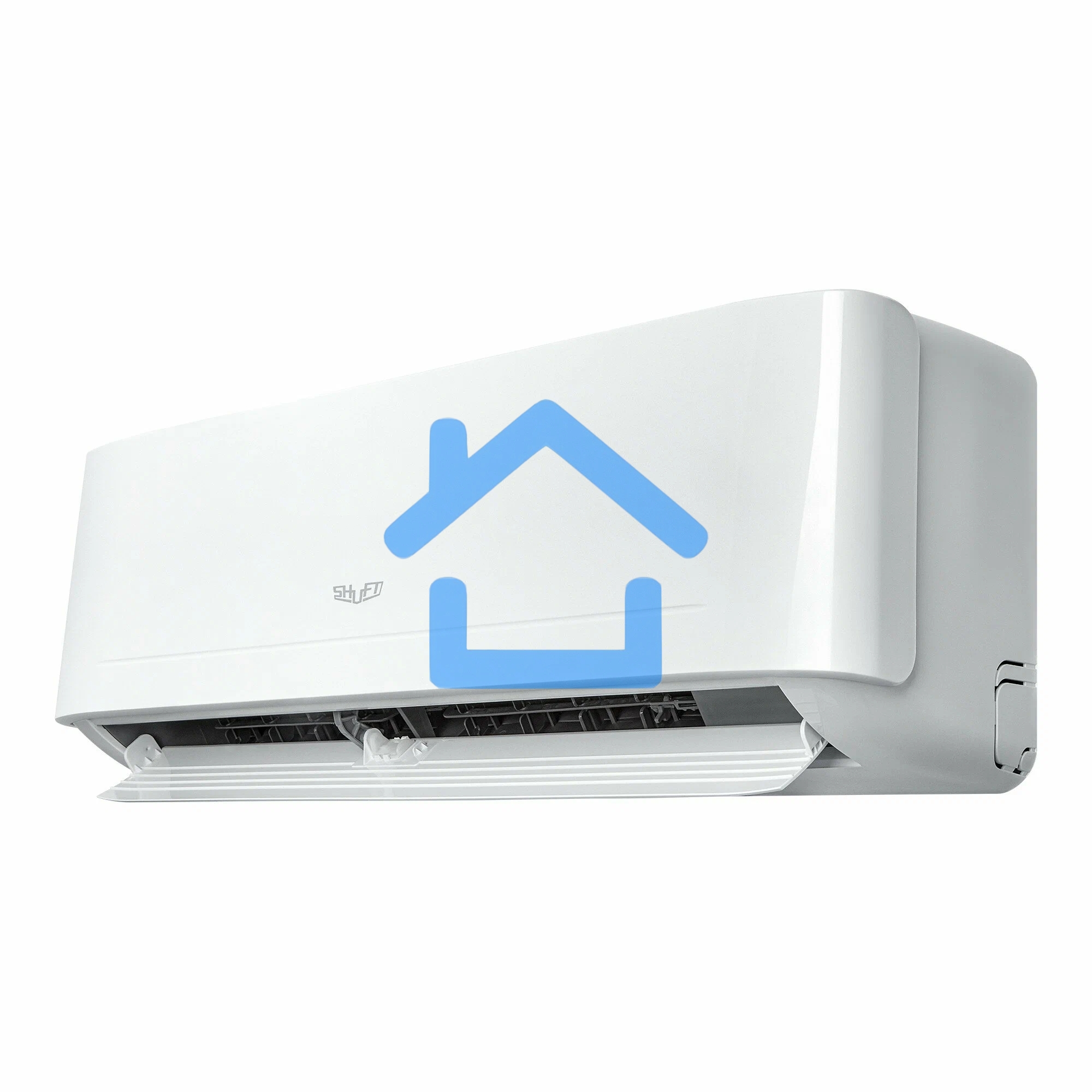 Блок внутренний сплит-системы Shuft Berg SFTO/in-12HN1_24Y 12000 BTU, 32 м², 28 дБ, охлаждение, обогрев, осушение, белый
