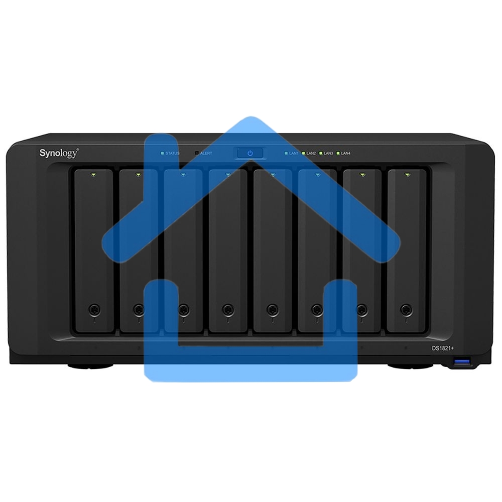 СХД настольное исполнение 8BAY NO HDD USB3 SYNOLOGY DS1821+