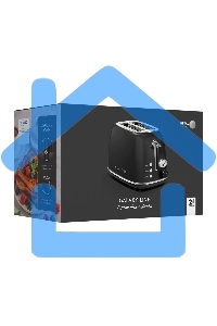 Тостер Galaxy Line GL 2920, магия черного, металл, 900 Вт, 6 степеней поджарки