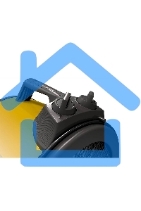 Тепловая пушка электрическая Ballu Prorab 2 BHP-P2-3 желтый