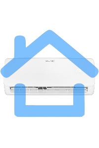 Кондиционер сплит-система Coolfort CF-4000 7000 BTU, 15 м², 37 дБ, охлаждение, обогрев, осушение, белый